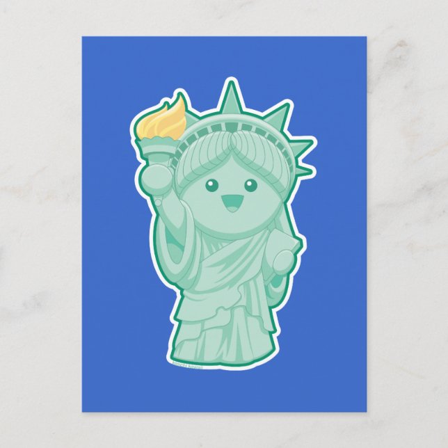 Carte Postale Lady Liberty (Devant)