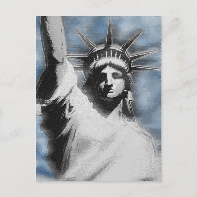 Carte Postale Lady Liberty (Devant)
