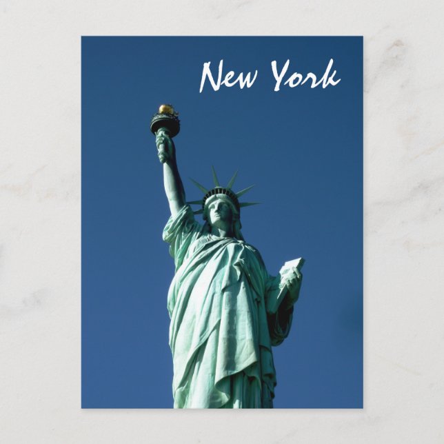 Carte Postale Lady Liberty (couleur) (Devant)