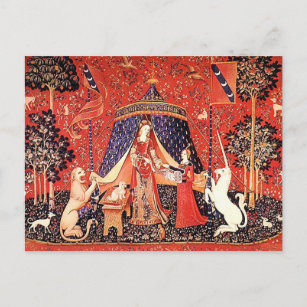 Carte Postale "Lady & the Unicorn"