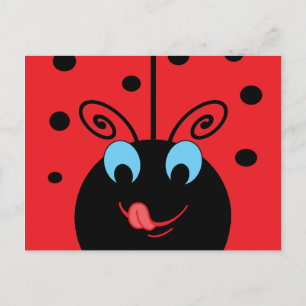 Carte Postale Ladybug