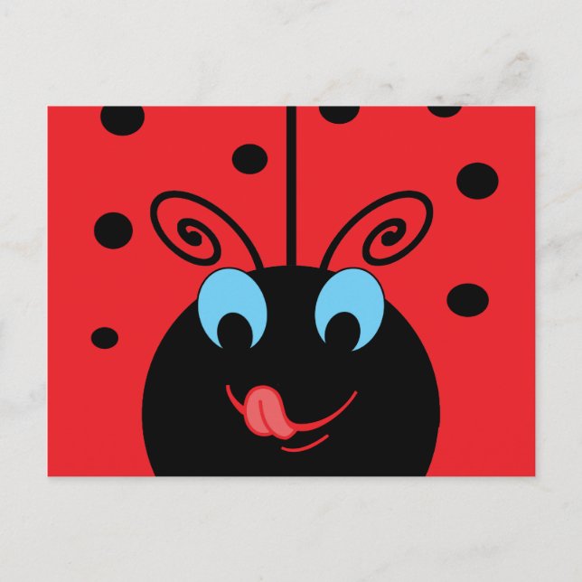 Carte Postale Ladybug (Devant)