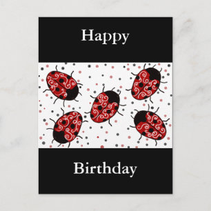 Carte Postale Ladybug