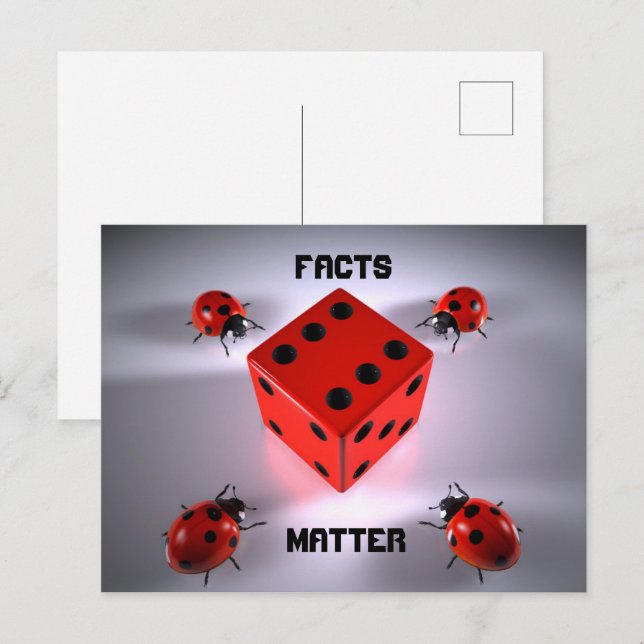 Carte Postale Ladybug (Devant / Derrière)