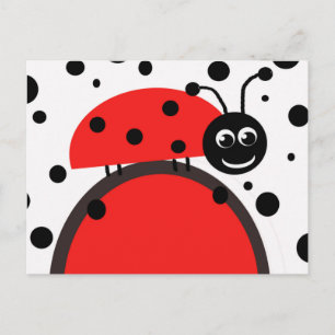Carte postale Ladybug