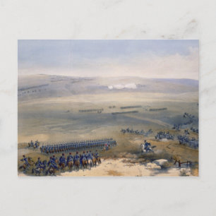 Carte Postale L'affaire de la cavalerie des hauteurs de Bulganak