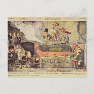 Carte Postale L'affaire Dreyfus