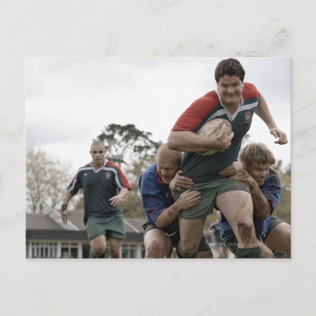 Carte Postale L'Afrique du Sud, Cape Town, club faux de rugby de (Devant)