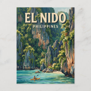 Carte Postale Lagen Island El Nido Philippines