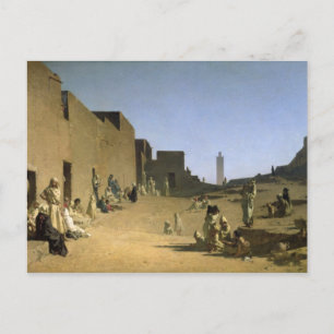 Carte Postale Laghouat au Sahara algérien, 1879