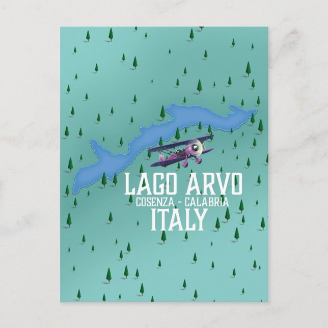 Carte Postale lago arvo Italie (Devant)
