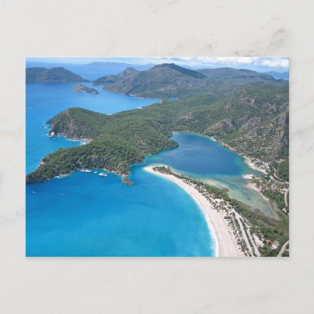 Carte Postale Lagon Bleu (Devant)