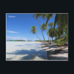 Carte Postale Lagon bleu de Rangiroa<br><div class="desc">Lagon Bleu de Rangiroa,  Polynésie Française.</div>