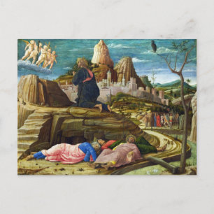 Carte Postale L'agonie dans le jardin par Andrea Mantegna