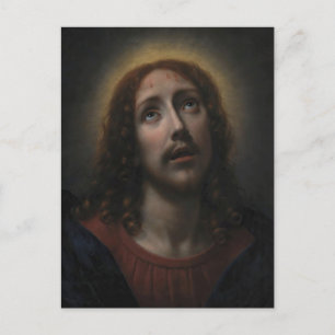 Carte Postale L'Agonie du Christ au Jardin par Carlo Dolci