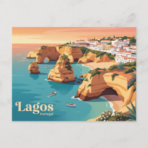 Carte Postale Lagos, Portugal