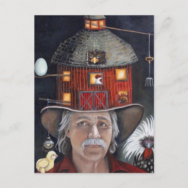 Carte Postale L'agriculteur (Devant)