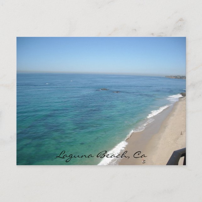 Carte Postale Laguna Beach, Ca (Devant)