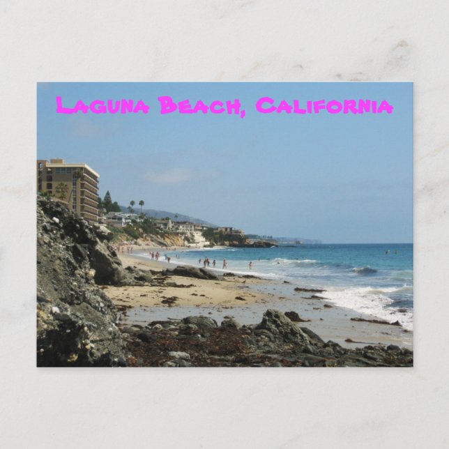 Carte Postale Laguna Beach, Californie (Devant)