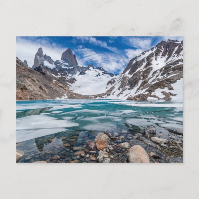 Carte Postale Laguna De Los Tres And Mount Fitzroy (Devant)