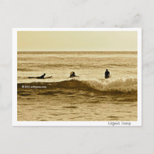 Carte postale Laguna Lineup