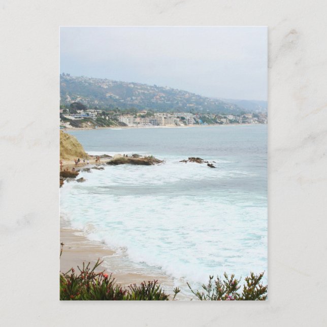Carte Postale Lagune de plage (Devant)