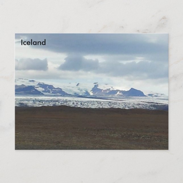 Carte Postale Lagune glaciaire de Jökulsárlón, Sud-Est de l'Isla (Devant)