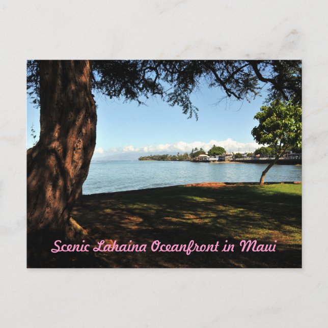 Carte Postale Lahaina Maui Scenic Postcard (Devant)