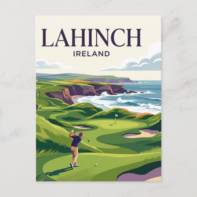 Carte Postale Lahinch, Irlande (Devant)