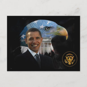 Carte Postale L'aigle a atterri...