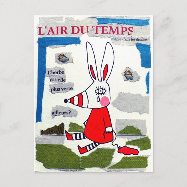 Carte Postale L'air du temps (Devant)