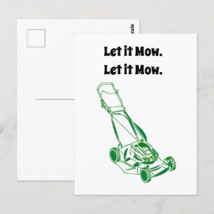 Carte Postale Laisser le film Vidéo Internet mème plaisanter