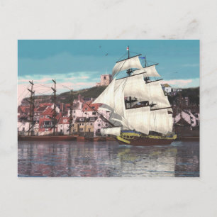 Carte Postale Laisser le port