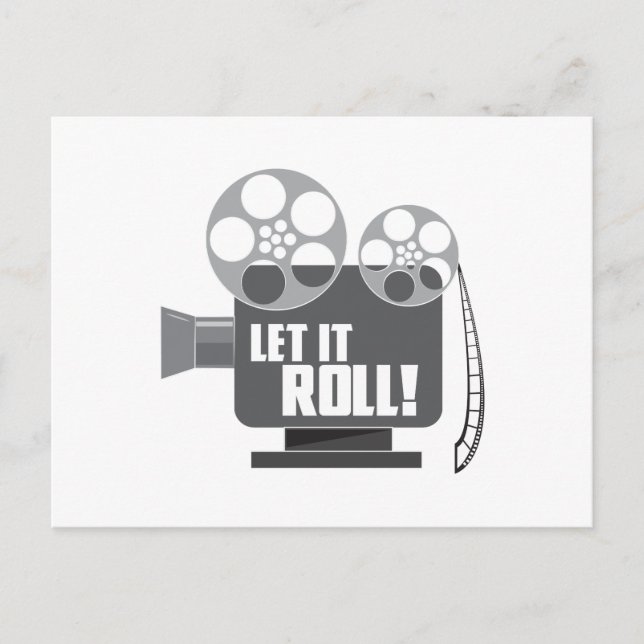 Carte Postale Laisser rouler (Devant)