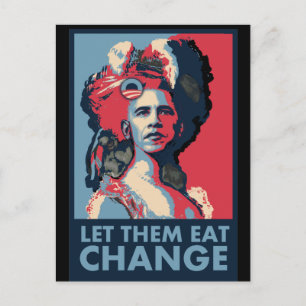 Carte Postale Laissez-Les Manger Changer, Gâteau, etc....