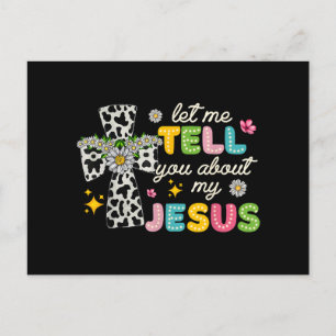 Carte Postale Laissez-Moi Vous Parler De Mon Jésus Super Christi