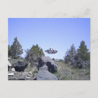 Carte Postale Laiterie, UFO de l'Orégon
