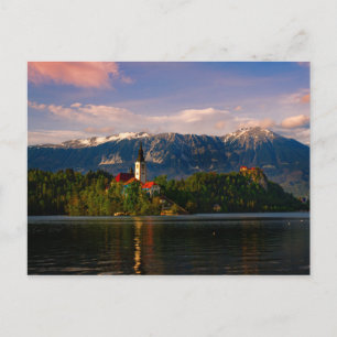 Carte Postale Lake Bled
