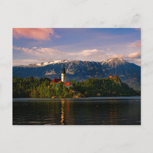 Carte Postale Lake Bled (Devant)
