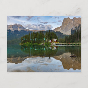 Carte Postale Lake Emerald in den Rocky Mountains Postkarte