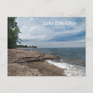 Carte Postale lake Erie Shore  Postcard