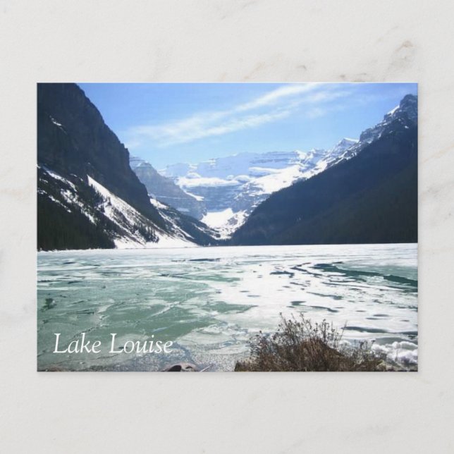 Carte Postale Lake Louise, Banff, Alberta, Canada (Devant)