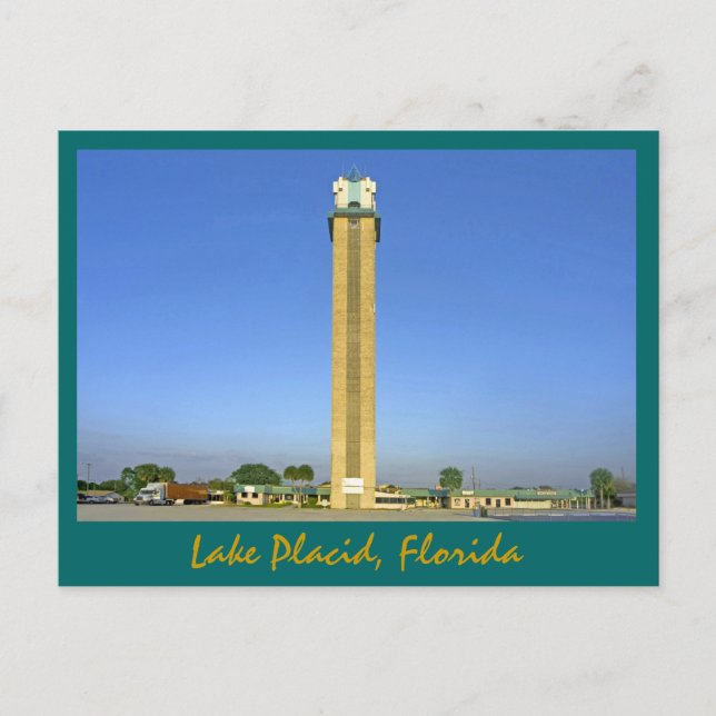 Carte Postale Lake Placid Tower - Lake Placid, Floride (Devant)