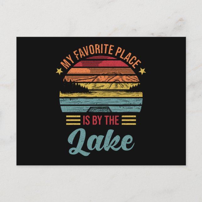 Carte Postale Lake Say (Devant)