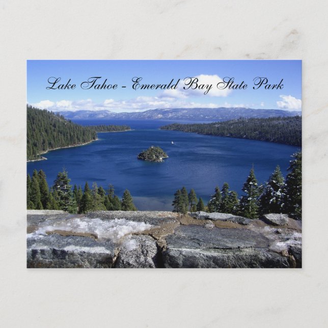 Carte Postale Lake Tahoe - Emerald Bay State Park (Devant)