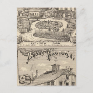 Carte Postale Lake View Farm à South Burlington