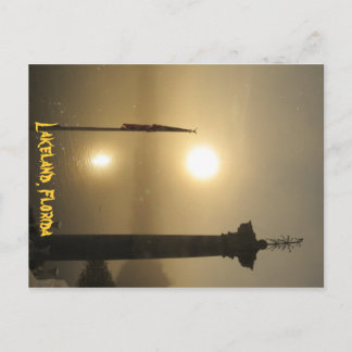 Carte Postale Lakeland Floride Foggy Morning