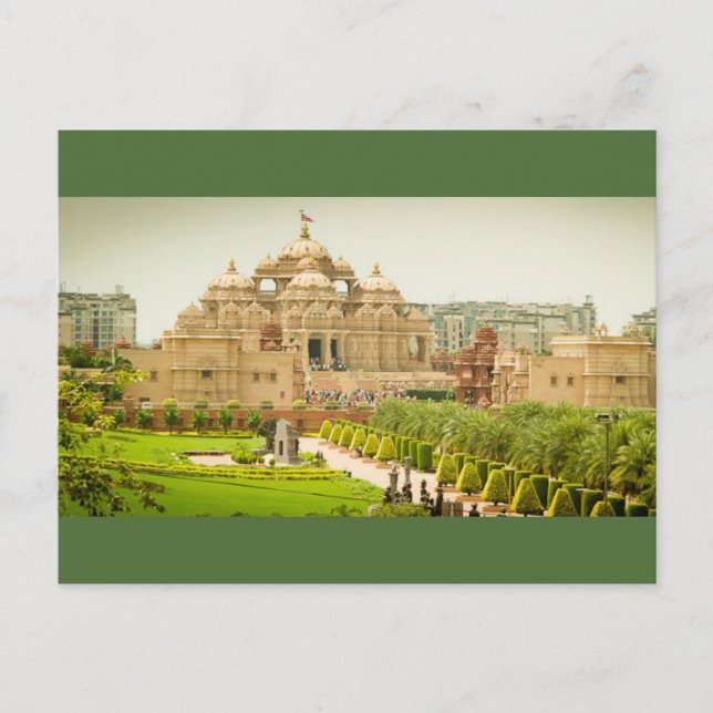 Carte postale L'Akshardham - Delhi, Inde (Devant)