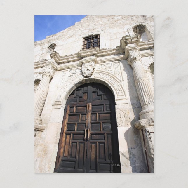 Carte Postale L'Alamo à San Antonio, Texas (Devant)