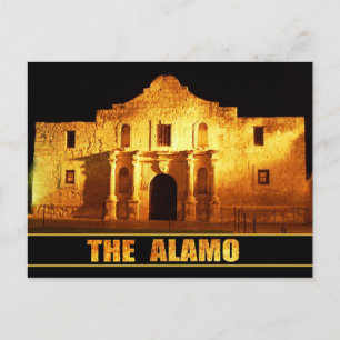 Carte Postale L'Alamo, San Antonio, Texas